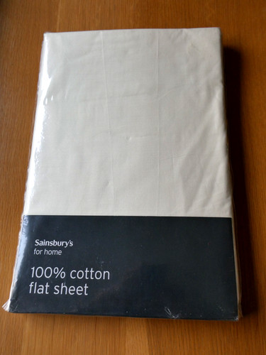 100 cotton flat - flat, double
