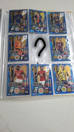 2020 topps match - attax, 100