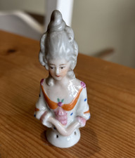 Vintage Porcelain Half Doll