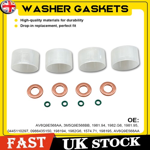 Fuel injector seal washer - seal, o