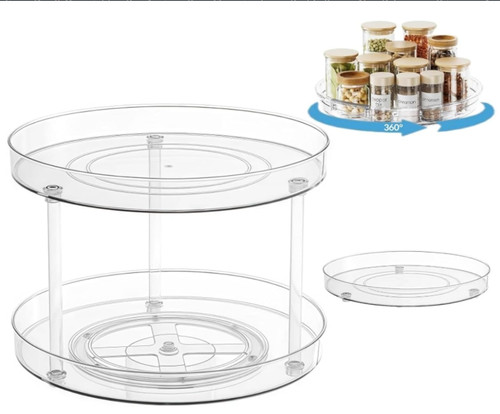 Lazy susan turntable clear - turntable,,
