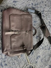Ted Baker Men's Leather Messenger Bag￼