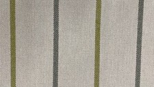 Chivas Fabric Oatmeal Green Herringbone Stripe Fire Frtardant Upholstery Curtain