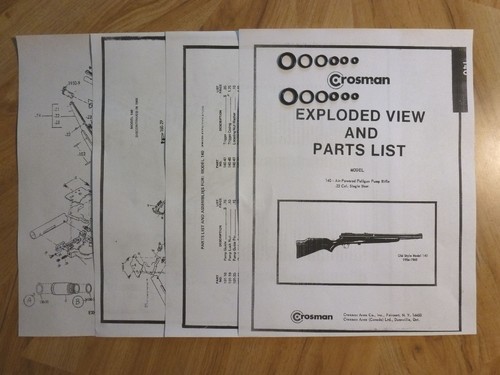 Crosman model 140 - crosman, two