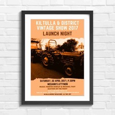 Retro Vintage Tractors Farm