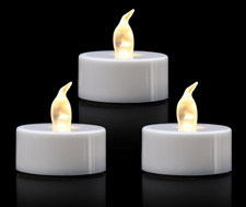 	Pack LED Tea Lights Warm White Last 200 Hours for Decoration 12pcs Energy Class