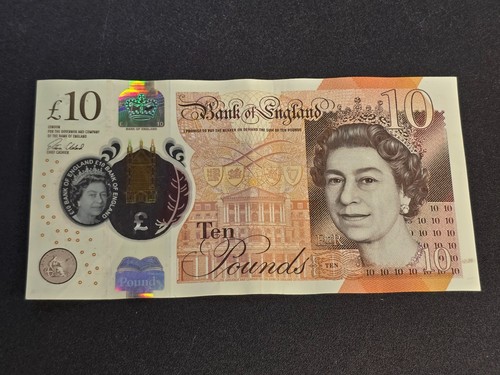 Bank england ten pound - £10,