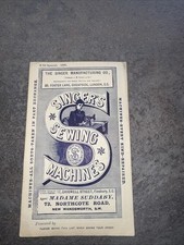 1891 Singer Sewing Machines