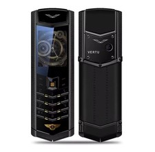 VERTU V9 Mobile Metal Black Phone Dual Sim (Damaged Box) Read Description