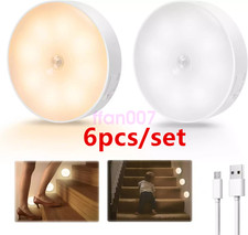 6pcs 8-LED Motion Sensor Night