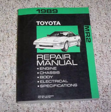 1989 Toyota MR2 MR 2 Service