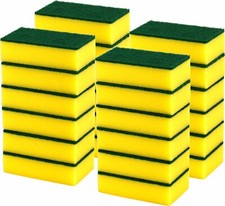 Sponge Scourers Professional Large Heavy Duty Catering Washing Up Scouring Pads