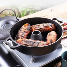 Cast Iron Grill Pot Cooking