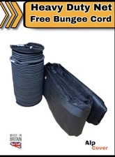 UNIVERSAL NET TRANSIT TIPPER BODY SIDE FLAT BED ALP COVER 18’.4’’X 8’ Black **