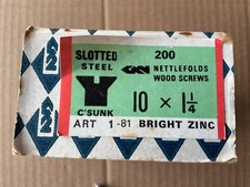 50 Nettlefolds 10 x 1 1/4"