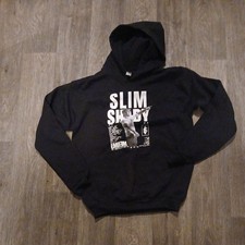 Gildan Eminem Slim Shady Hoodie Size Youth XL Black