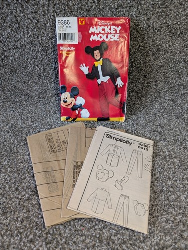 Vintage simplicity 9386 - 9386, mickey