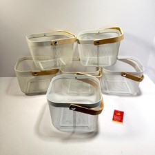 IKEA RISATORP Baskets x6 Mesh Storage Containers Shopping Fruit  KB5