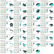 1 X TOP STAT SOLID ADULT PAIR Ark Survival Ascended PVE Fast Delivery