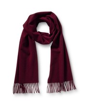 CHARLES TYRWHITT 100% CASHMERE SCARF IN MAROON RED RRP £89.95 SOLD OUT