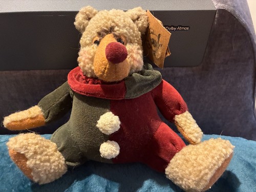 Vintage collector bear with - collector,