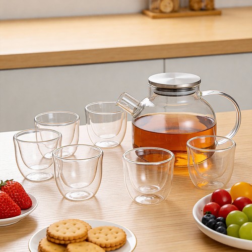 Heat resistant glass - heat, set
