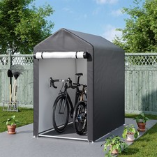 Garden Shed Storage Shelter Bicycle Tent Bike Log Store Tools Equipment Cover