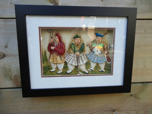 Golfers picture box with a - picture,
