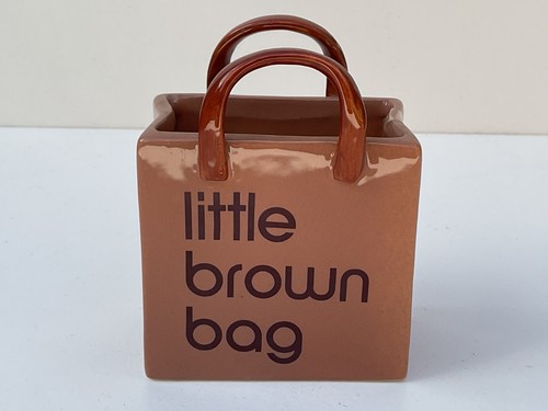 Little brown bag pottery - brown,