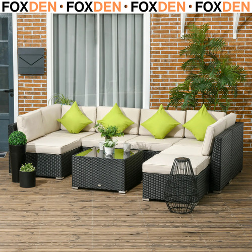 Seater patio rattan - seater,