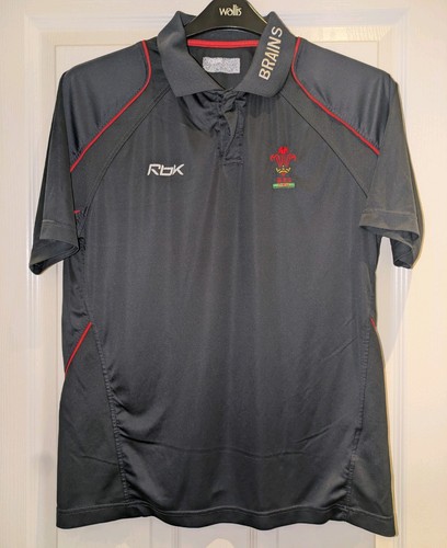 Reebok wales wru rugby polo - wales,