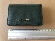 Massimo Dutti Green Leather