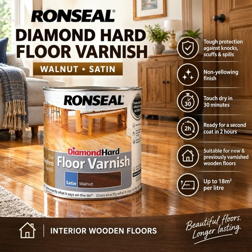 Ronseal diamond hard - ronseal, floor