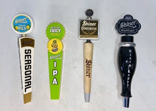 Shiner draft handles - keg, tap