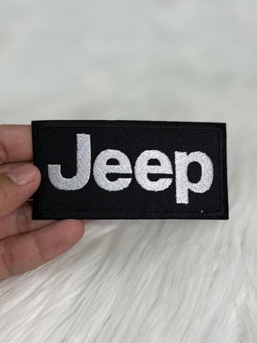 Jeep logo embroidered patch - logo,