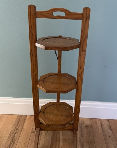 Vintage foldable wooden 3 - vintage,
