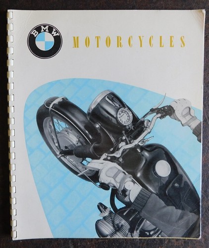 1954 vintage bmw motorcycle - vintage,