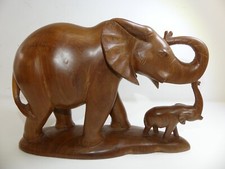 (ref288) Large wooden elephant