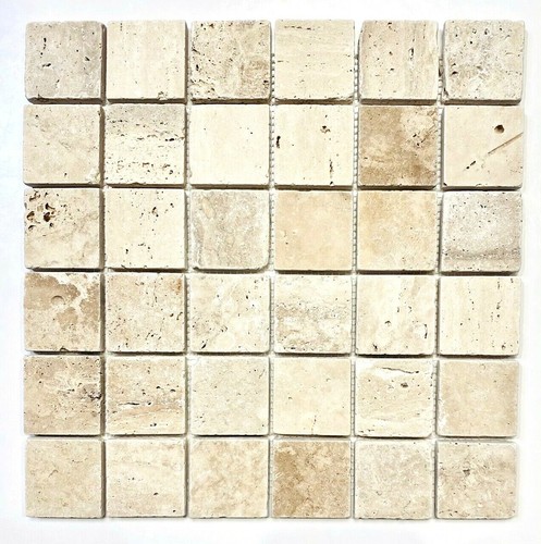 2x2 tuscan ivory mix tumbled - ivory,