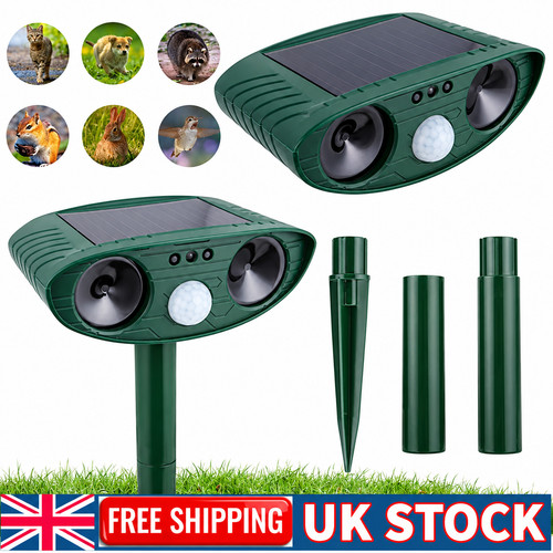 Ultrasonic solar cat dog - 3x,
