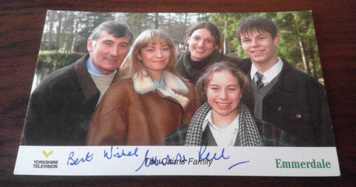 Cairns family signed early - cairns,