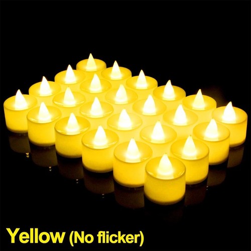 6pcs led tea lights candles - 6pcs,