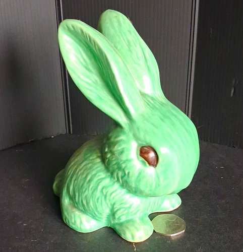Sylvac 1065 green ceramic - sylvac,