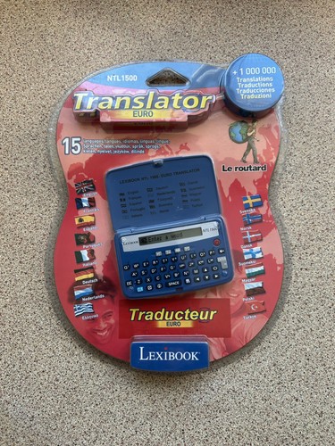 Lexibook euro translator - lexibook,