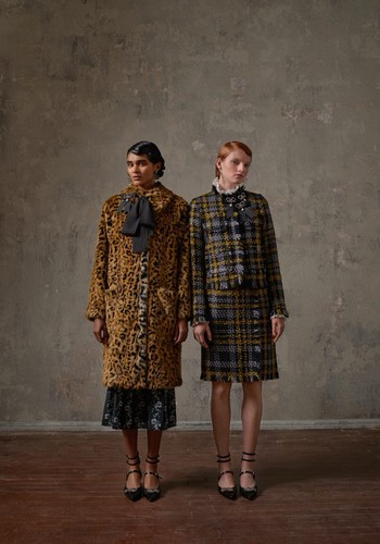 Erdem tweed wool blend - tweed,