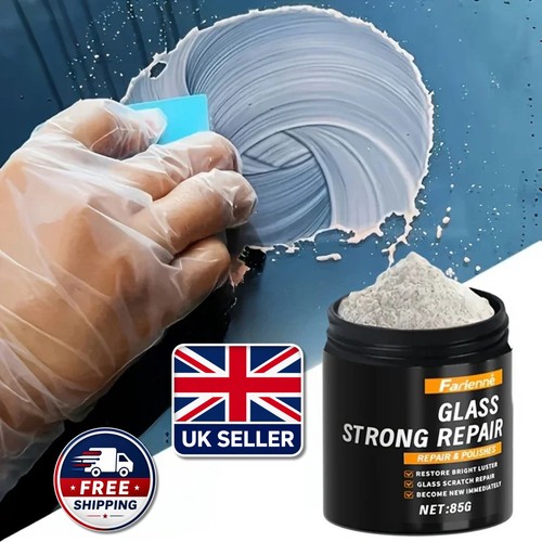 Glass scratch repair powder - scratch,