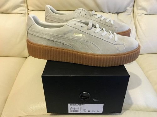 Puma rihanna white - puma, oatmeal