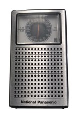NATIONAL PANASONIC RF-505 RADIO Vintage Portable Pocket Radio AM FM