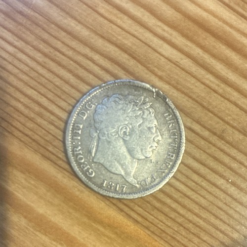 1817 great britain shilling - great,