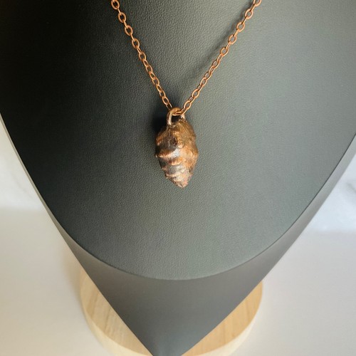 Necklace copper pendant mini - copper,